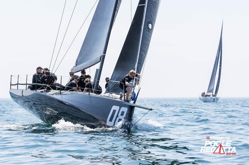 Niklas Zennstrom's Ran wins the Fast 40 class at the International Paint Poole Regatta 2018 photo copyright Ian Roman / International Paint Poole Regatta taken at  and featuring the Fast 40 class