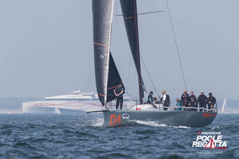 Tony Dickin's Farr 42 Jubilee during the Fast 40 class at the International Paint Poole Regatta 2018 photo copyright Ian Roman / International Paint Poole Regatta taken at  and featuring the Fast 40 class