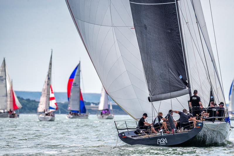 Lendy Cowes Week day 1 photo copyright Sam Kurtul / www.worldofthelens.co.uk taken at Cowes Combined Clubs and featuring the Fast 40 class