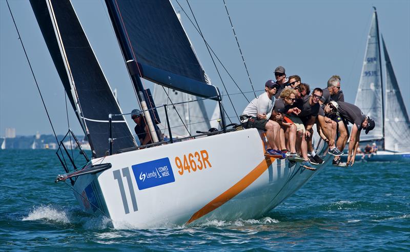 Lendy Cowes Week day 2 - photo © Tom Hicks / www.solentaction.com