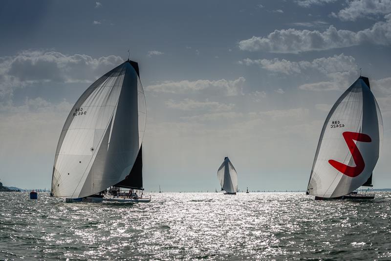 Lendy Cowes Week day 3 photo copyright Sam Kurtul / www.worldofthelens.co.uk taken at Cowes Combined Clubs and featuring the Fast 40 class