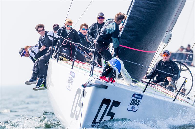 Fast 40  class racing at the International Paints Poole Regatta 2018 photo copyright Ian Roman / International Paint Poole Regatta taken at Parkstone Yacht Club and featuring the Fast 40 class