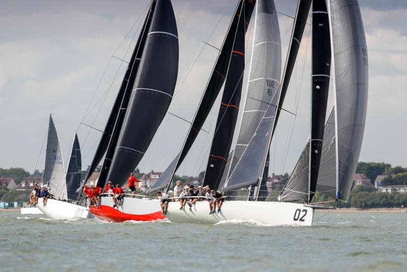 FAST40 winner Peter Morton's Carkeek 40 Mk 3 - Girls on Film at the IRC National Championship - photo © Paul Wyeth / www.pwpictures.com