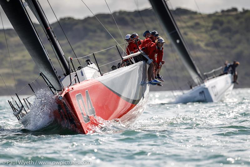 Redshift, GP42, during RORC Race the Wight photo copyright Paul Wyeth / www.pwpictures.com taken at Royal Ocean Racing Club and featuring the Fast 40 class