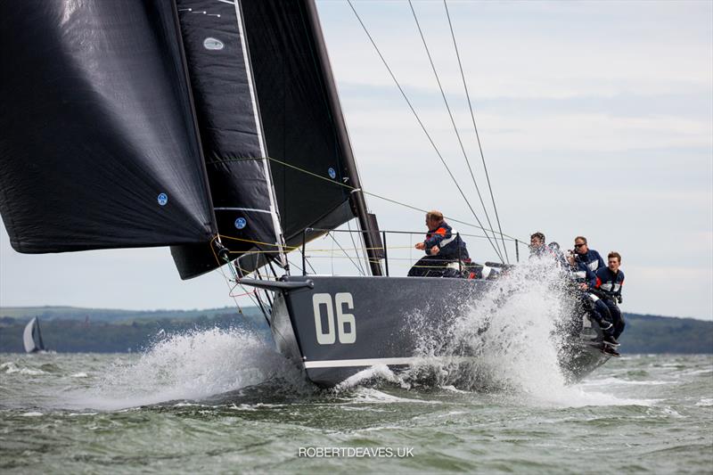 Jean Genie on day 2 of the Vice Admiral's Cup - photo © Robert Deaves / www.robertdeaves.uk