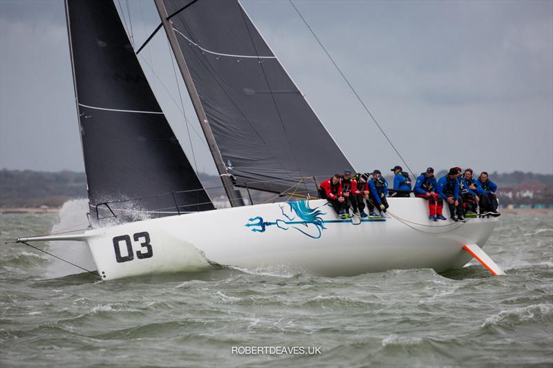 Ino XXX on day 3 of the Vice Admiral's Cup - photo © Robert Deaves / www.robertdeaves.uk