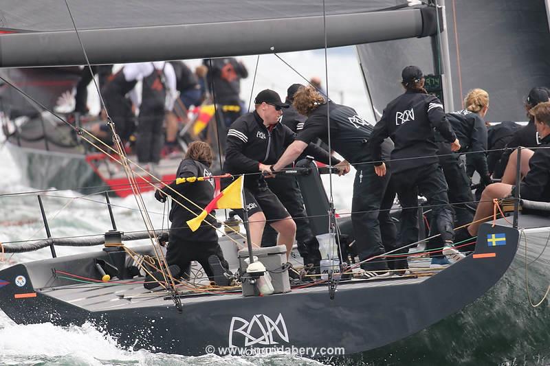 Cowes Week 2021 day 2 photo copyright Ingrid Abery / www.ingridabery.com taken at Cowes Combined Clubs and featuring the Fast 40 class