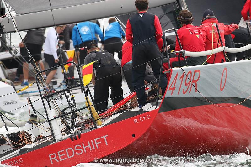 Cowes Week 2021 day 2 photo copyright Ingrid Abery / www.ingridabery.com taken at Cowes Combined Clubs and featuring the Fast 40 class