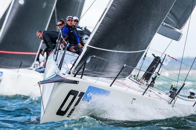 Peter Morton's CF40  Girls on Film photo copyright Paul Wyeth / CWL taken at Royal Southern Yacht Club and featuring the Fast 40 class