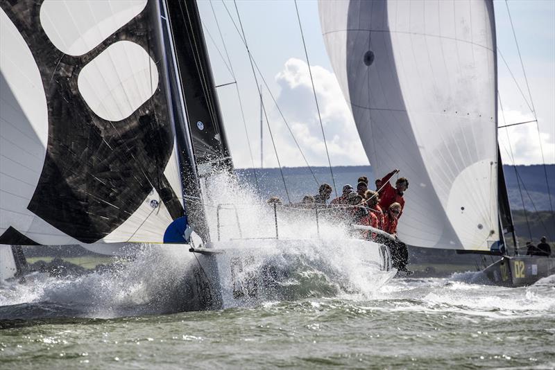 Wight Shipyard One Ton Cup photo copyright Rick Tomlinson taken at Royal Ocean Racing Club and featuring the Fast 40 class