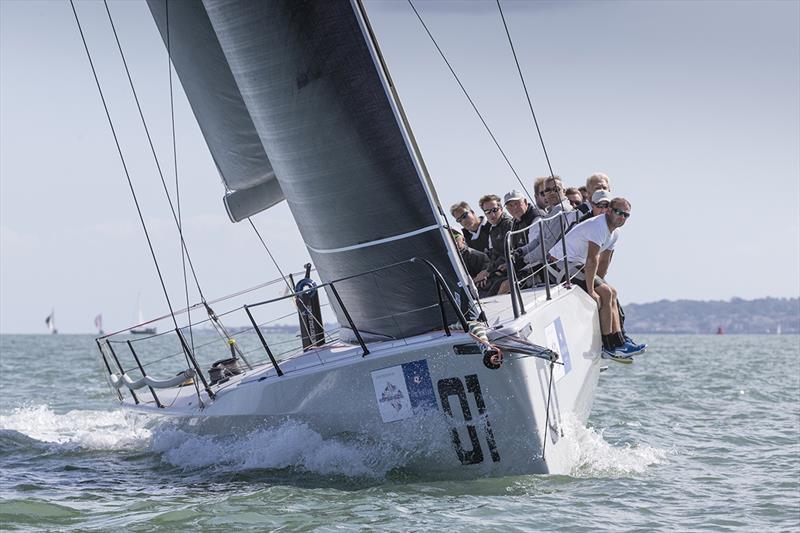 Girls on Film - 2018 Fast40  Race Circuit photo copyright Ian Roman taken at Royal Southampton Yacht Club and featuring the Fast 40 class