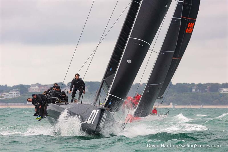 Niklas Zennstrom's Rán. - FAST40  Race Circuit Round 2 - Day 2 photo copyright David Harding / www.sailingscenes.com taken at  and featuring the Fast 40 class