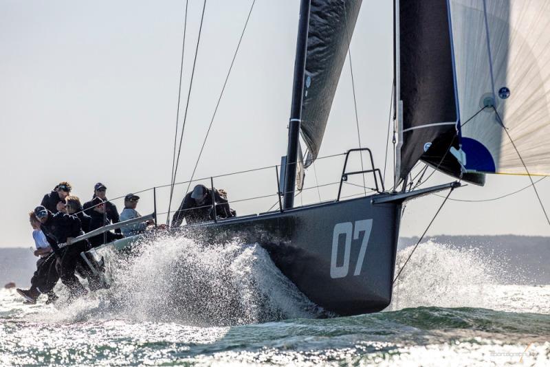 2019 FAST40  One Ton Cup - Day 2 photo copyright Sportography taken at Société des Regates du Havre and featuring the Fast 40 class