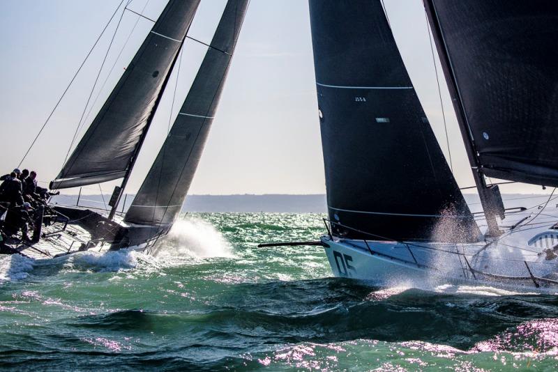 2019 FAST40  One Ton Cup - Day 2 photo copyright Sportography taken at Société des Regates du Havre and featuring the Fast 40 class