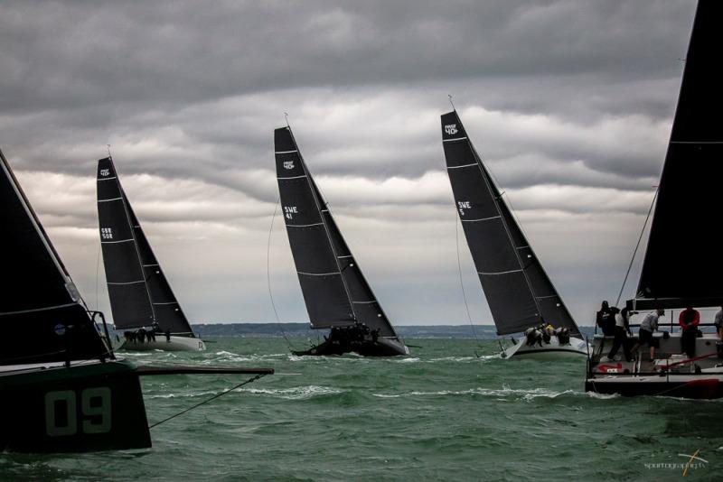 Final day - 2019 FAST40  One Ton Cup photo copyright Sportography taken at Société des Regates du Havre and featuring the Fast 40 class