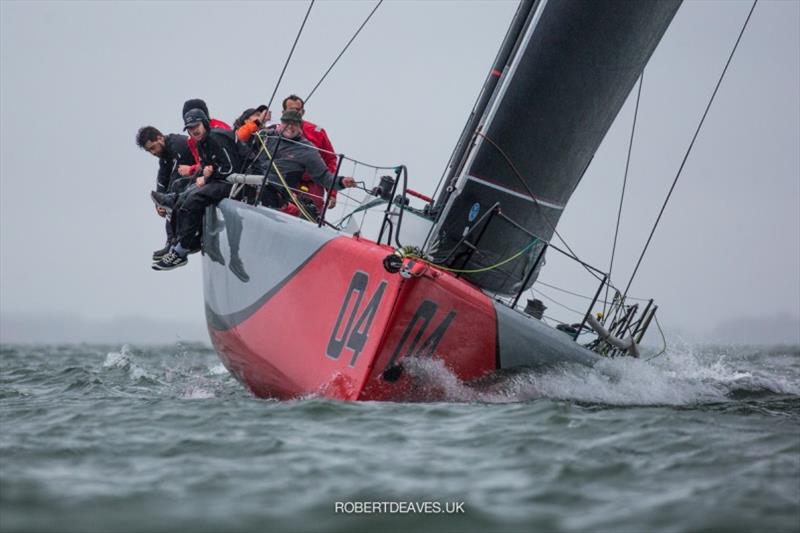 Redshift - Fast 40  Race Circuit 2021 photo copyright Robert Deaves taken at Royal Ocean Racing Club and featuring the Fast 40 class