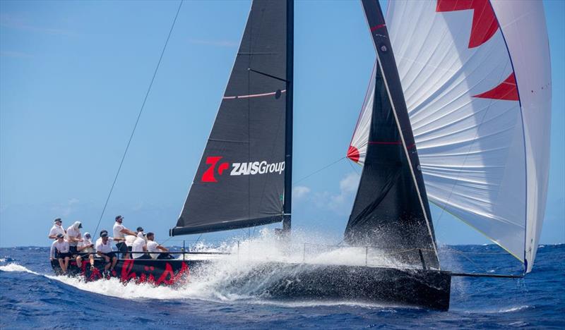 Fast40  Tschuss skippered by Johnny Mordaunt - Antigua Sailing Week photo copyright Alastair Abrehart taken at Antigua Yacht Club and featuring the Fast 40 class