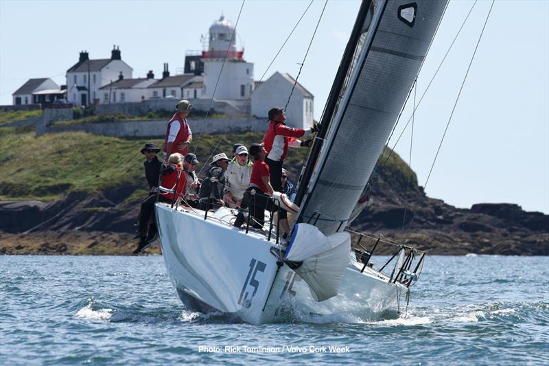 Signal 8 on day 3 of Volvo Cork Week 2022 photo copyright Rick Tomlinson / Volvo Cork Week taken at Royal Cork Yacht Club and featuring the Fast 40 class