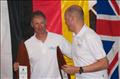 Enno Krammer & Ard Geelkerken finish second in the Flying Dutchman worlds at Santa Cruz Yacht Club © Richard Phillips