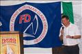 Flying Dutchman worlds prize giving at Santa Cruz Yacht Club © Richard Phillips