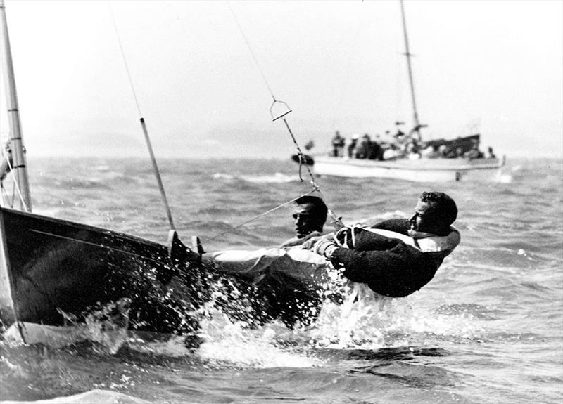 Keith Musto and Tony Morgan photographed by Eileen Ramsay photo copyright Eileen Ramsay / PPL taken at  and featuring the Flying Dutchman class