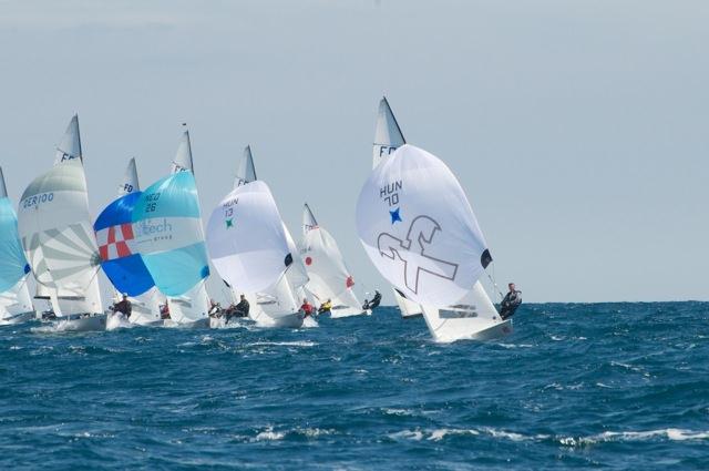 FD Europeans at Altea, Spain photo copyright Richard Phillips / www.esailor.co.uk taken at  and featuring the Flying Dutchman class