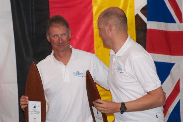 Enno Krammer & Ard Geelkerken finish second in the Flying Dutchman worlds at Santa Cruz Yacht Club photo copyright Richard Phillips taken at Santa Cruz Yacht Club and featuring the Flying Dutchman class