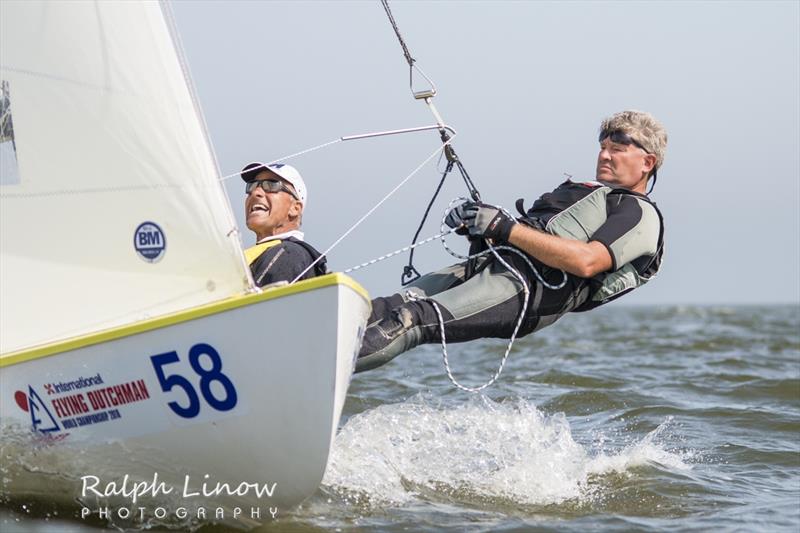 Flying Dutchman World Championship day 4 photo copyright Ralph Linow / www.saralin.de taken at Royal Yacht Club Hollandia and featuring the Flying Dutchman class