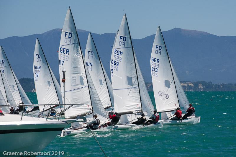 Flying Dutchman World Championship 2019 - Nelson Yacht Club - February 2019 photo copyright Graeme Robertson taken at Nelson Yacht Club and featuring the Flying Dutchman class