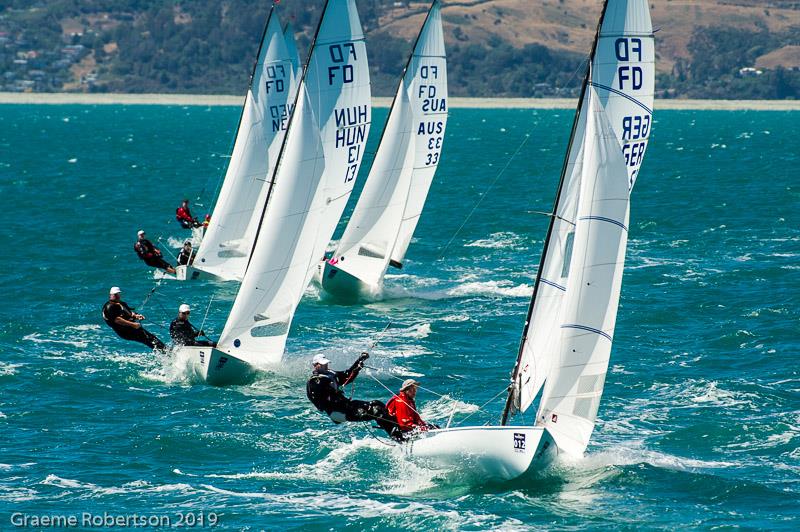 Flying Dutchman World Championship 2019 - Nelson Yacht Club - February 2019 photo copyright Graeme Robertson taken at Nelson Yacht Club and featuring the Flying Dutchman class