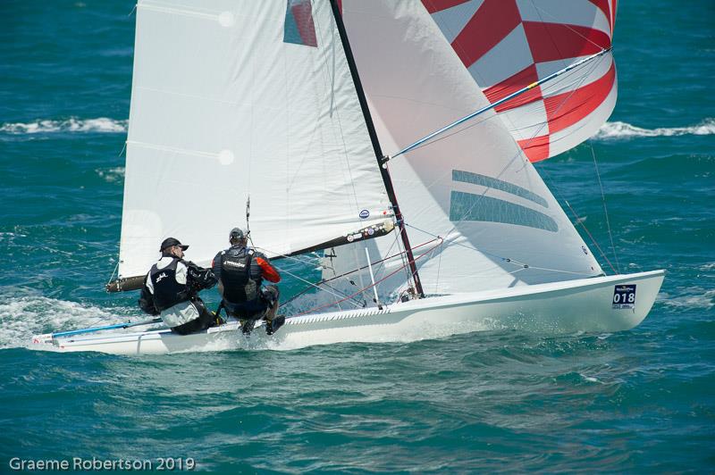 Flying Dutchman World Championship 2019 - Nelson Yacht Club - February 2019 photo copyright Graeme Robertson taken at Nelson Yacht Club and featuring the Flying Dutchman class