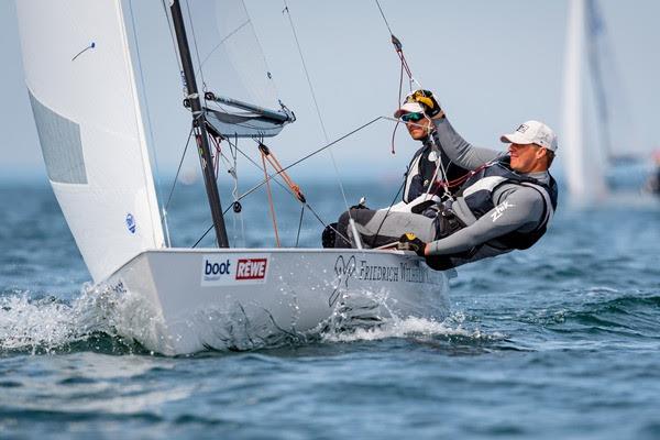 Szabolcs Majthényi and Andras Domokos take the victory in the FD class with an impressive series of 11 bullets in a row at Kiel Week photo copyright Kiel Week / Sascha Klahn taken at Kieler Yacht Club and featuring the Flying Dutchman class