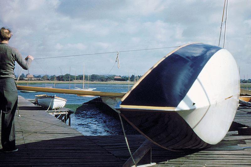 The FD would make its first appearance in the UK at a set of semi-official Trials held at Itchenor photo copyright Austin Farrar Collection / David Chivers taken at Itchenor Sailing Club and featuring the Flying Dutchman class