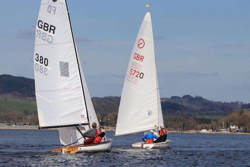 Bala Easter Regatta photo copyright John Hunter taken at Bala Sailing Club and featuring the Flying Dutchman class