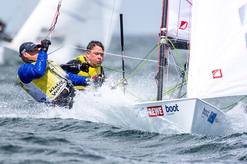 The FD races at Kieler Woche also demanded 100 percent commitment from Kilian König and Kai Schäfers - photo © Christian Beeck/Kieler Woche