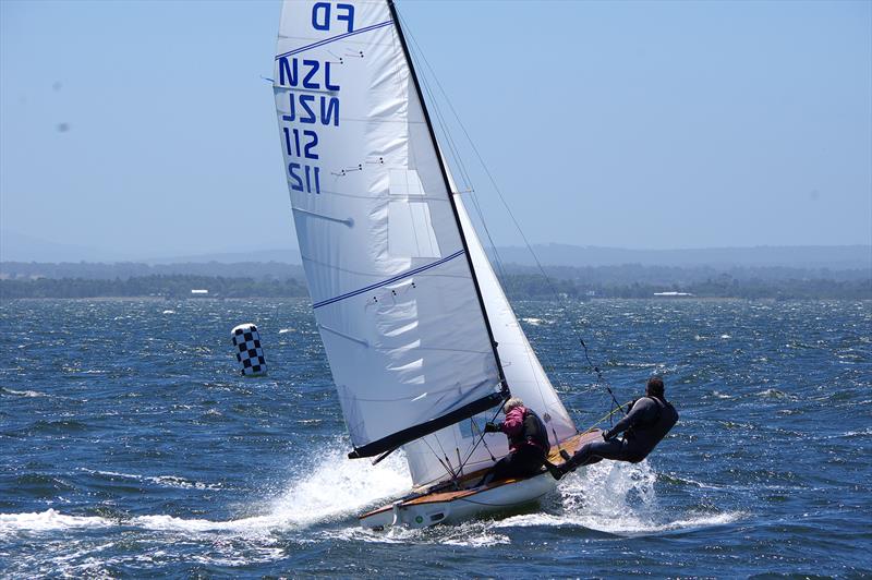 David Gibb and John Bailey added international flavour to the regatta, bringing their sails from Port Nelson, New Zealand, and borrowing Lupicus from multiple World and Australian champion, Ian McCrossin, from NSW photo copyright Jeanette Severs taken at Metung Yacht Club and featuring the Flying Dutchman class