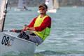 Facundo Olezza finishes 2nd at the 2017 U23 Finn Worlds at Lake Balaton © Robert Deaves