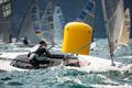 Domonkos Németh on day 2 of the Finn Gold Cup at Malcesine