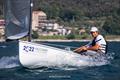 Pieter-Jan Postma on day 4 of the Finn Gold Cup at Malcesine