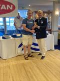 John Greenwood finishes 2nd in the Ronstan British Finn Nationals at Christchurch © Lotte Johnson & Gareth James