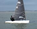 The Finn of Richard Tait on Howth YC Dinghy Frostbites Spring Series Day 4