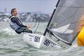 Seventieth Finn Gold Cup in Brisbane - Practice Race - Fabian Lemmel, GER