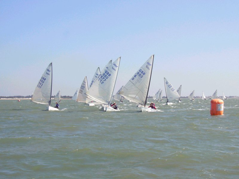 Ben Ainslie added the Finn Nationals title to his World & European titles in 2002 photo copyright Simon Russell taken at Warsash Sailing Club and featuring the Finn class