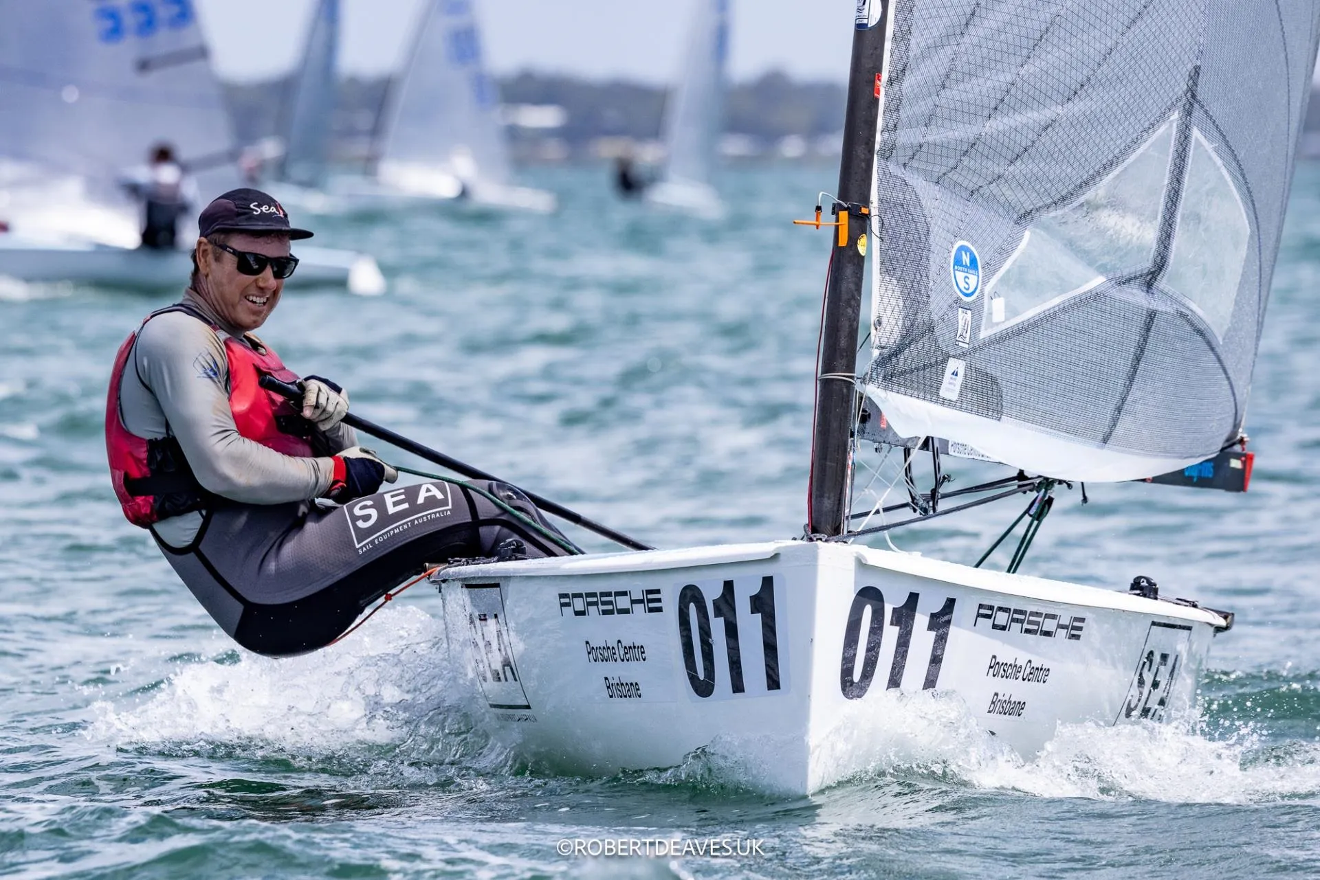 2026 Finn World Masters at the Royal Queensland Yacht Squadron - Day 1