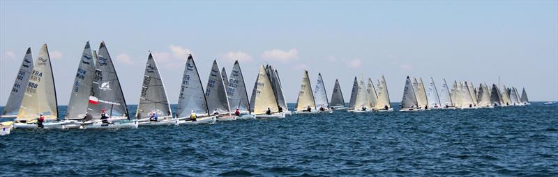 Finn World Masters at Kavala day 2 - photo © Mariya Abashkina