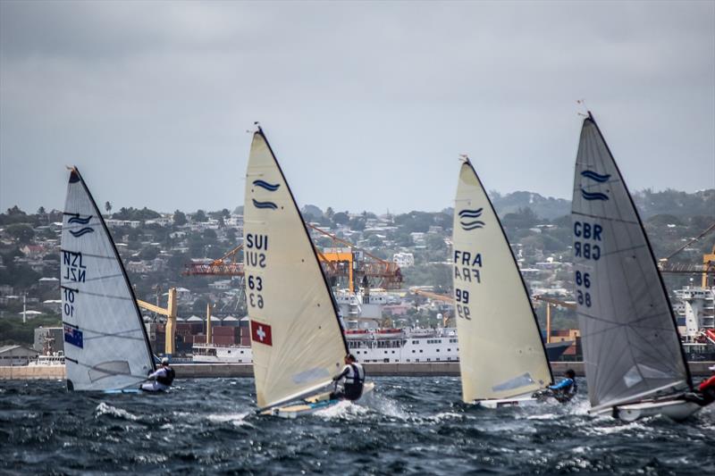 Day 3 of the 2017 Finn World Masters in Barbados - photo © Claire ADB