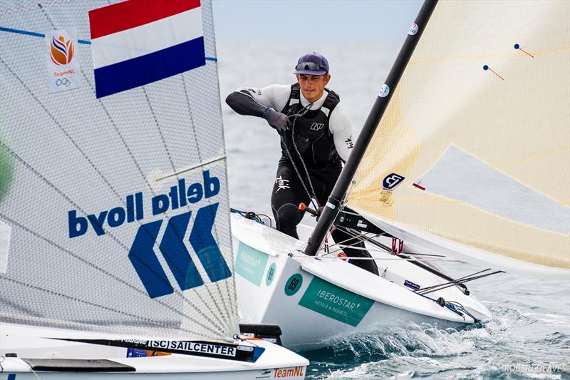 Andy Maloney on day 5 of the Trofeo Princesa Sofía Iberostar photo copyright Robert Deaves taken at  and featuring the Finn class