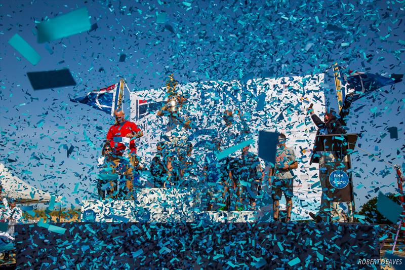 An epic end to the Finn World Masters - photo © Robert Deaves