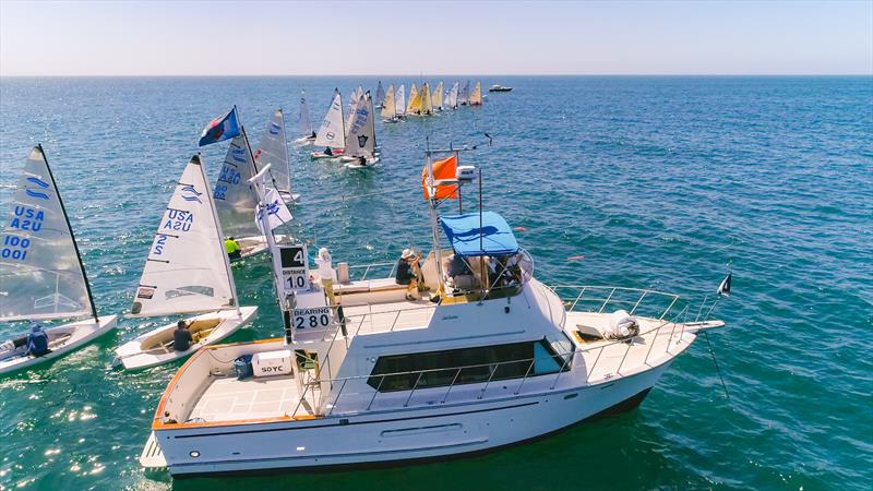 Finn Pacific Coast Championship in San Diego photo copyright Sarah Fleming & Eddie Frank taken at San Diego Yacht Club and featuring the Finn class