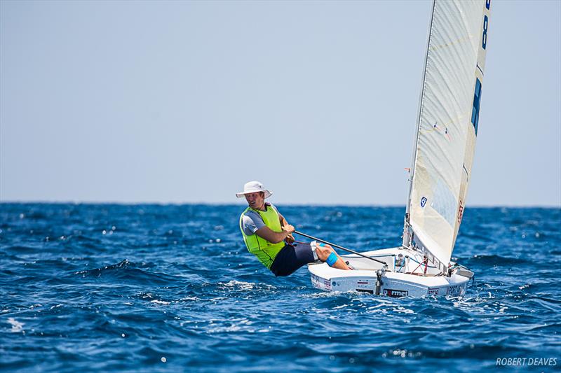 Oskari Muhonen  at the Finn Silver Cup in Anzio - photo © Robert Deaves